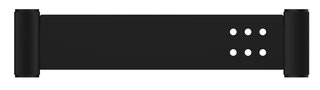 Mica Fluted Stainless Shelf - 400mm - Neche Interiors