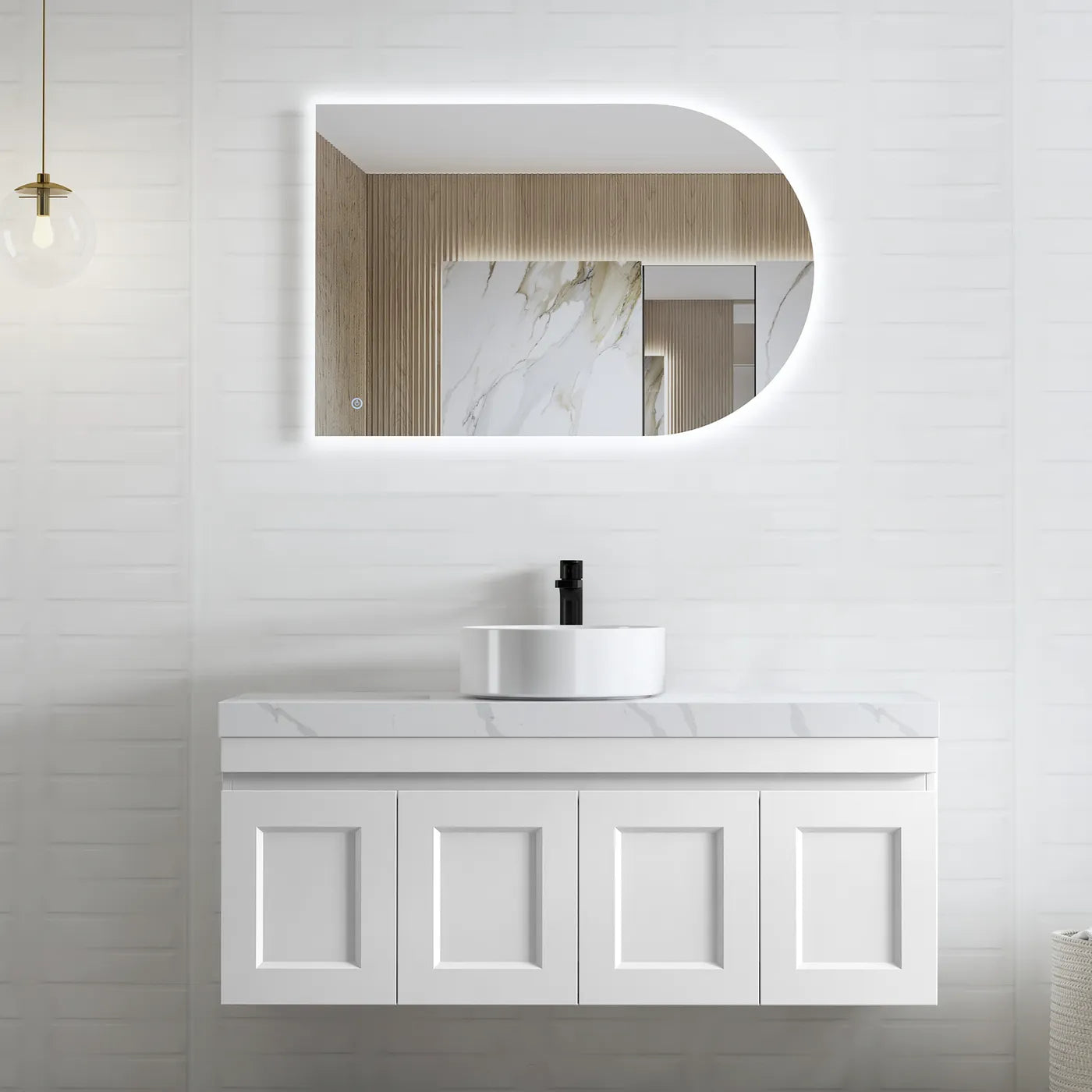 The Hampton Mark II Collection - Satin White