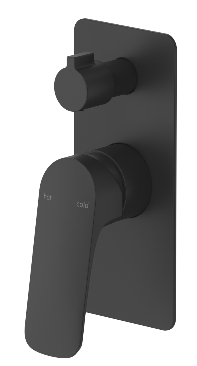 Kaza Shower Mixer Diverter - 1P - TRIM KIT ONLY - Neche Interiors