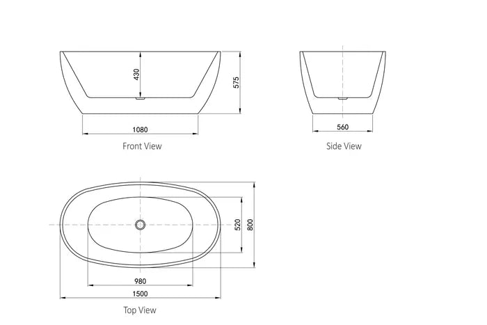 Venus Freestanding Bath
