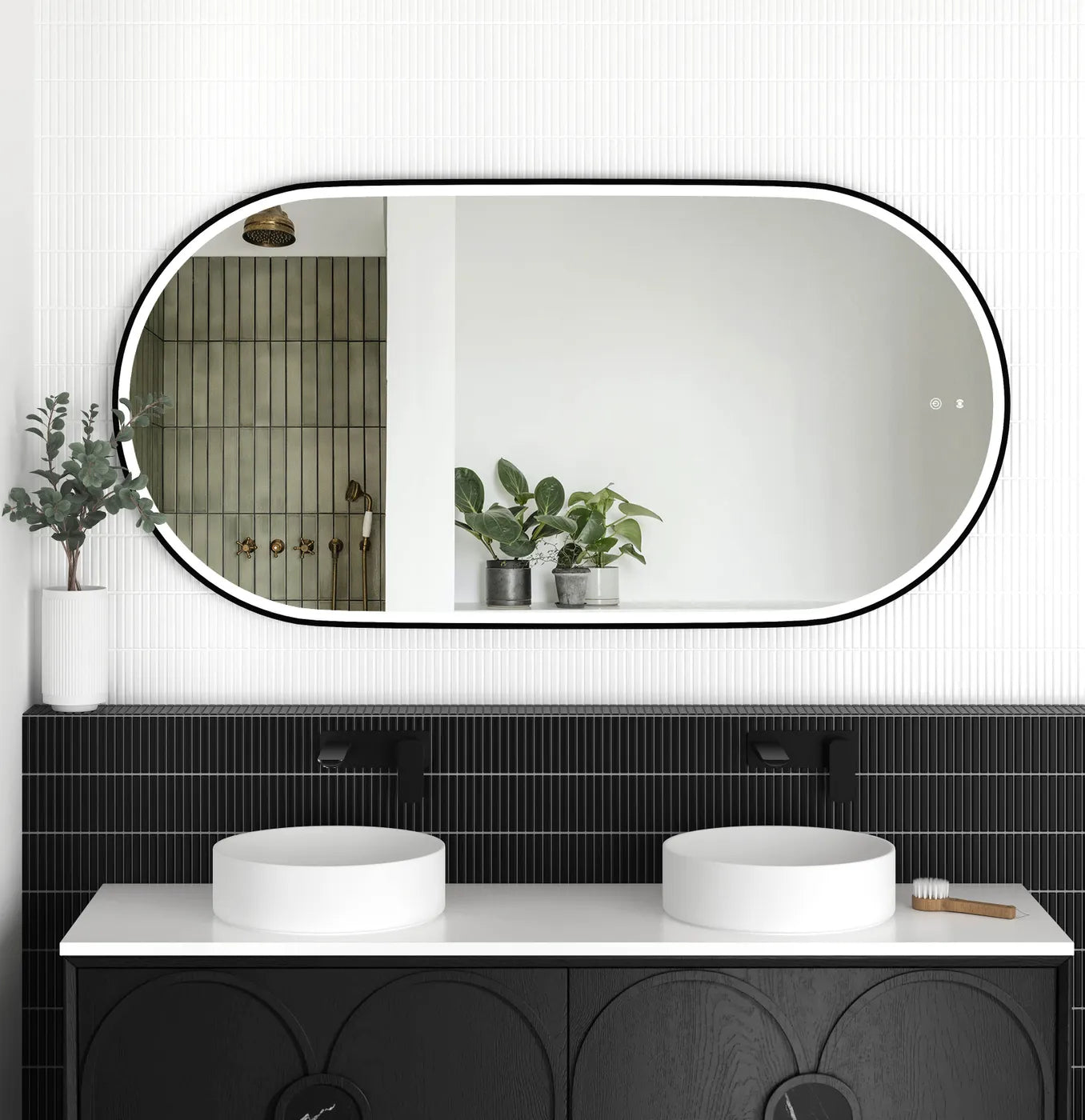 Noosa LED Mirror With Metal Frame