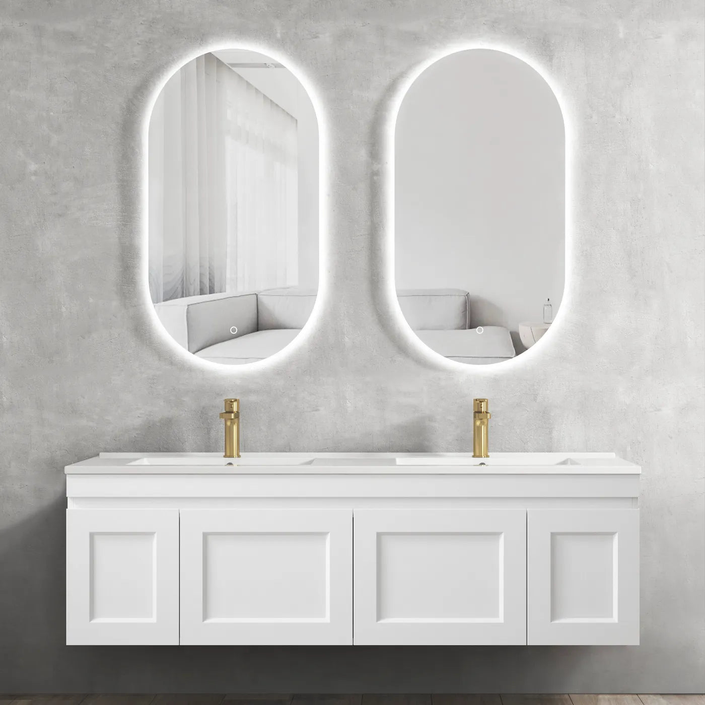 The Hampton Mark II Collection - Satin White