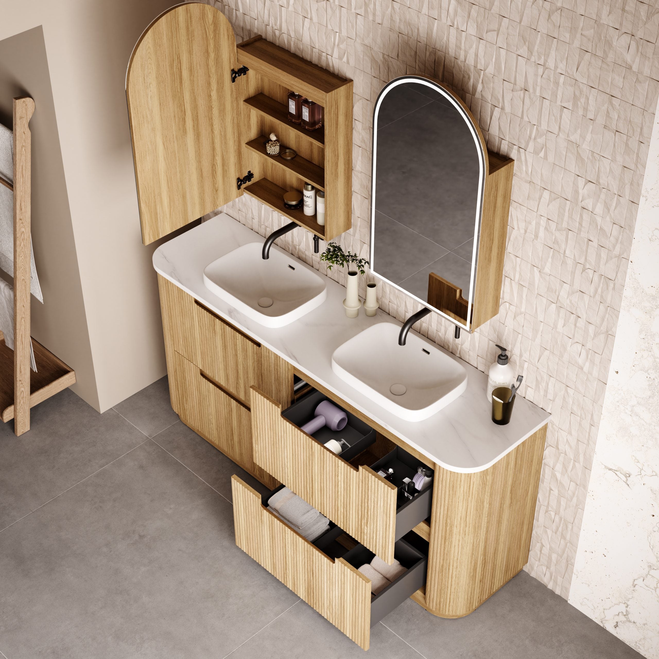 Varcelli Freestanding Vanity Collection