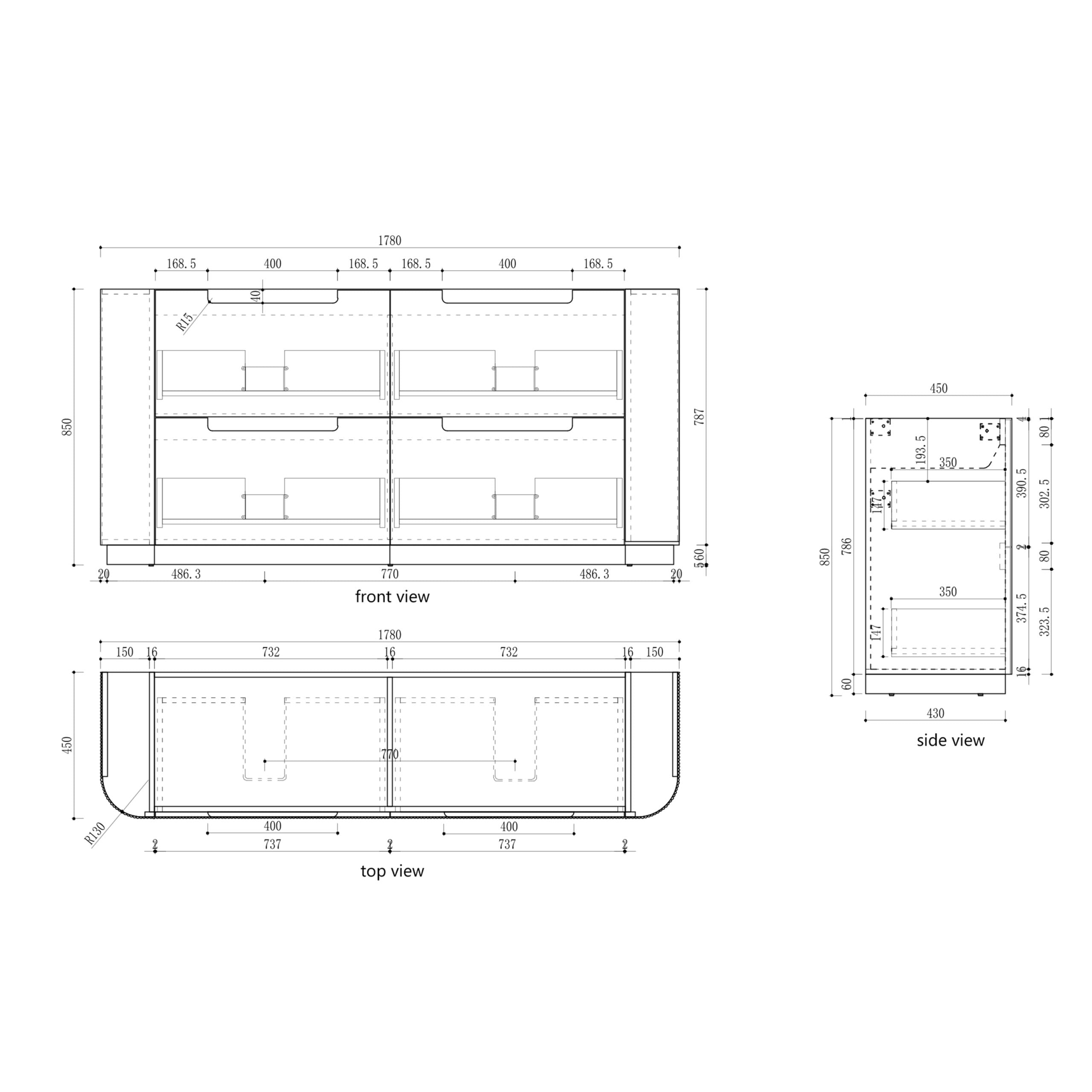 Varcelli Freestanding Vanity Collection