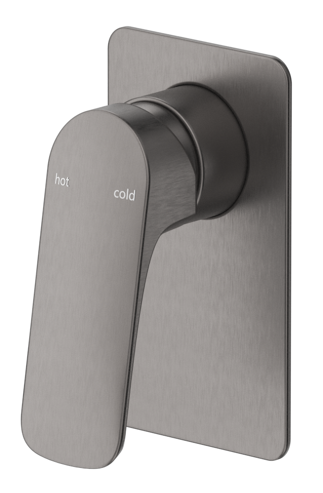 Kaza Shower Mixer - Square Plate - TRIM KIT ONLY - Neche Interiors