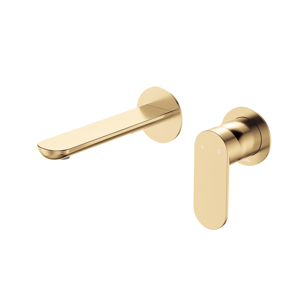 Empire Slim Wall Basin Mixer Separated Backplate