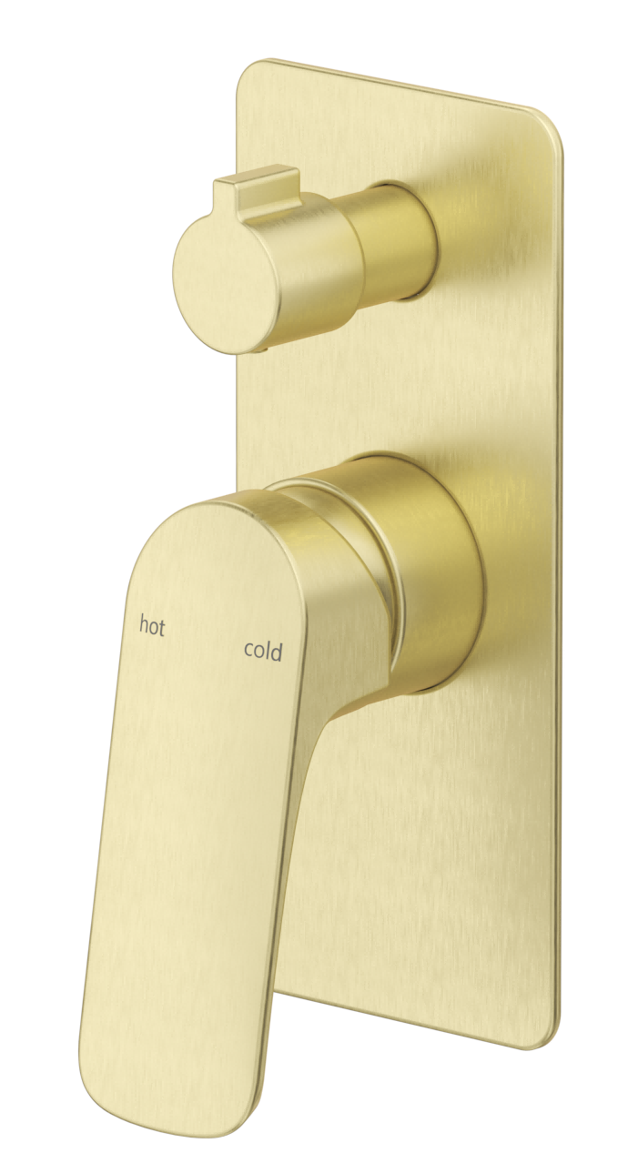 Kaza Shower Mixer Diverter - 1P - TRIM KIT ONLY - Neche Interiors