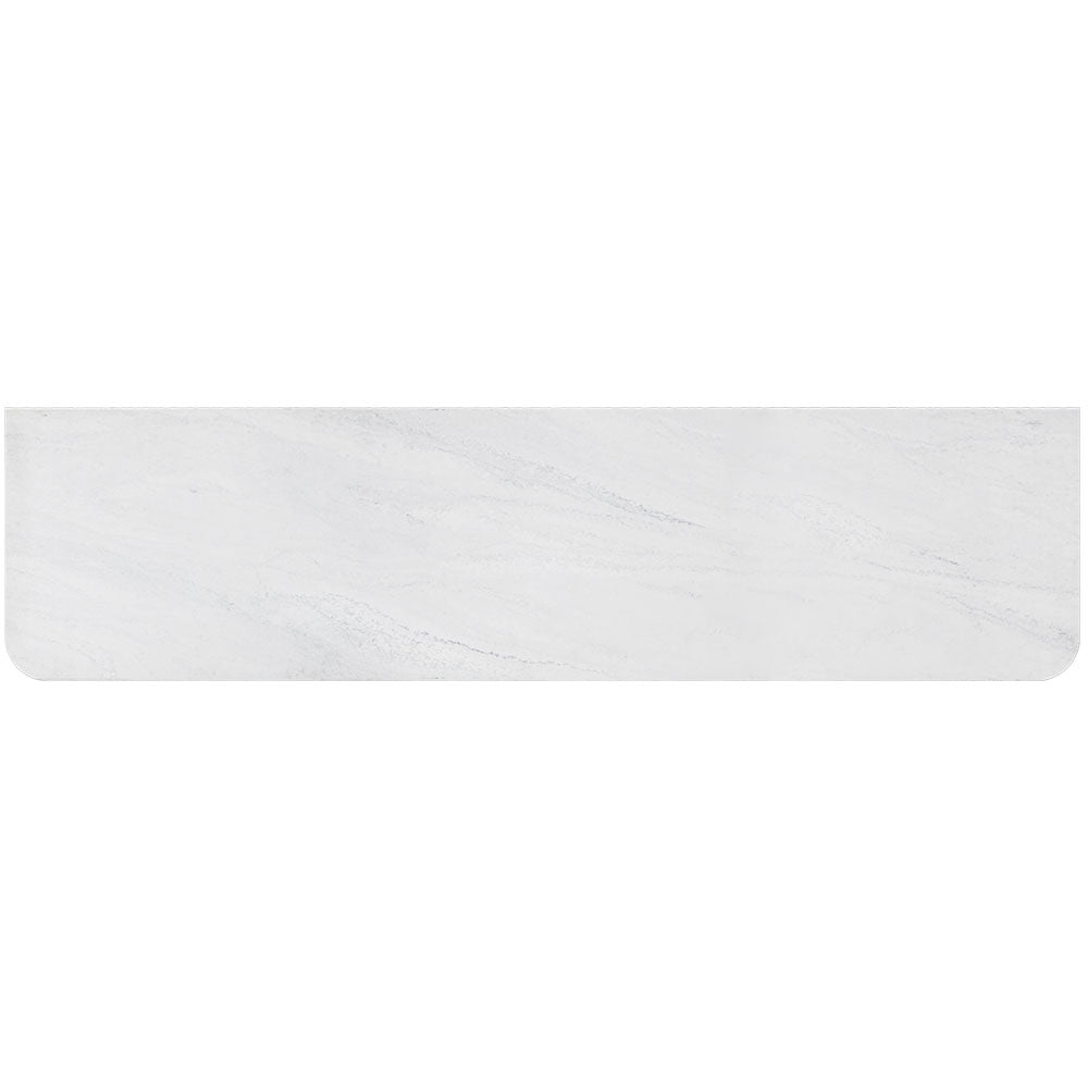 Cloudburst Solid Surface Top Curved Full Depth - Neche Interiors