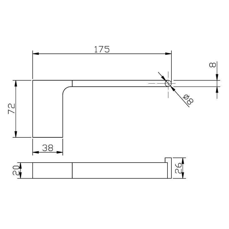 Eden Toilet Roll Holder - Neche Interiors