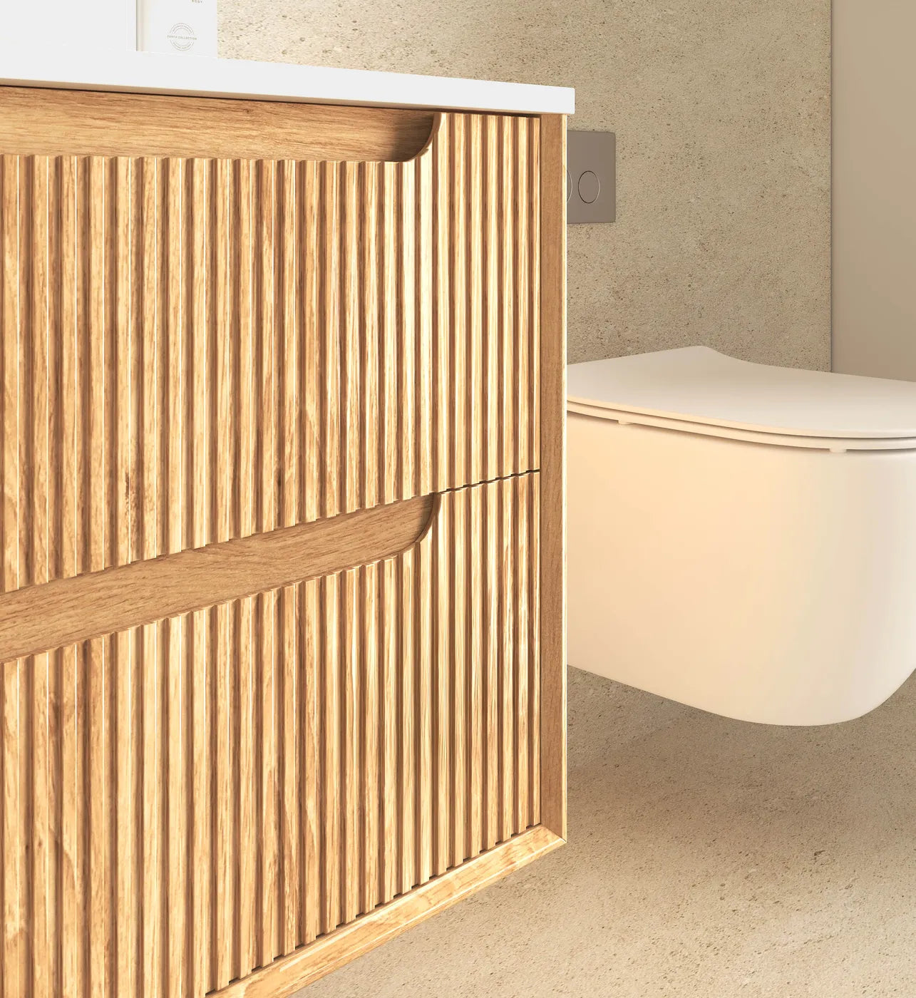 The Byron Collection - Fluted Woodland Oak
