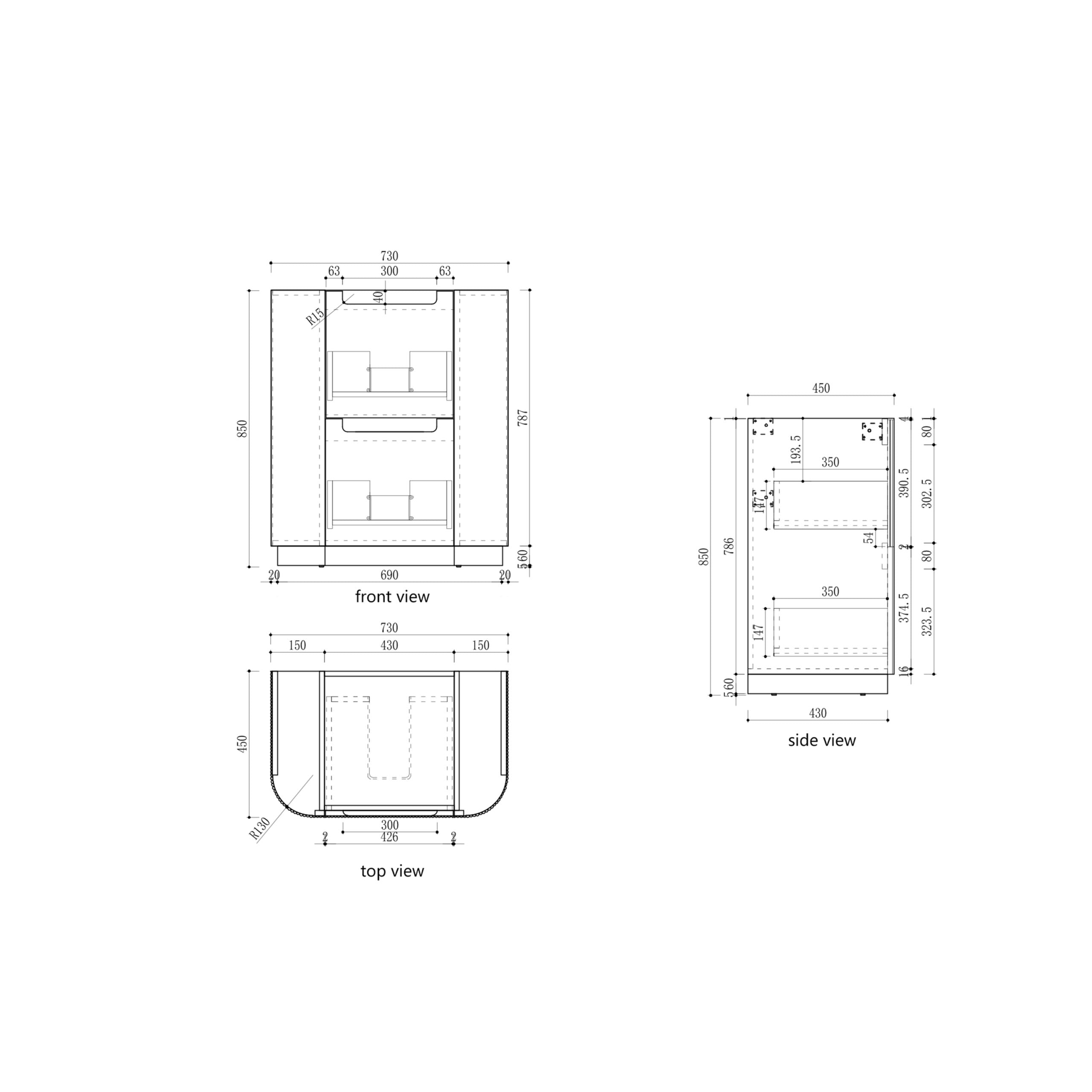 Varcelli Freestanding Vanity Collection