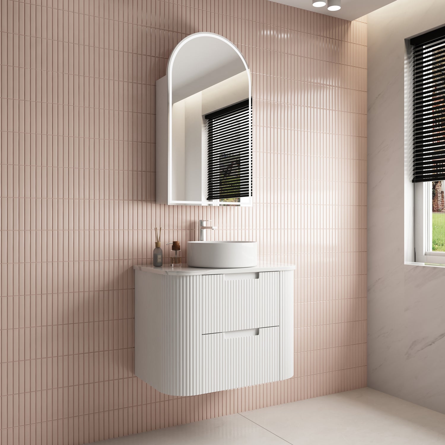 Curva Wall Hung Vanity