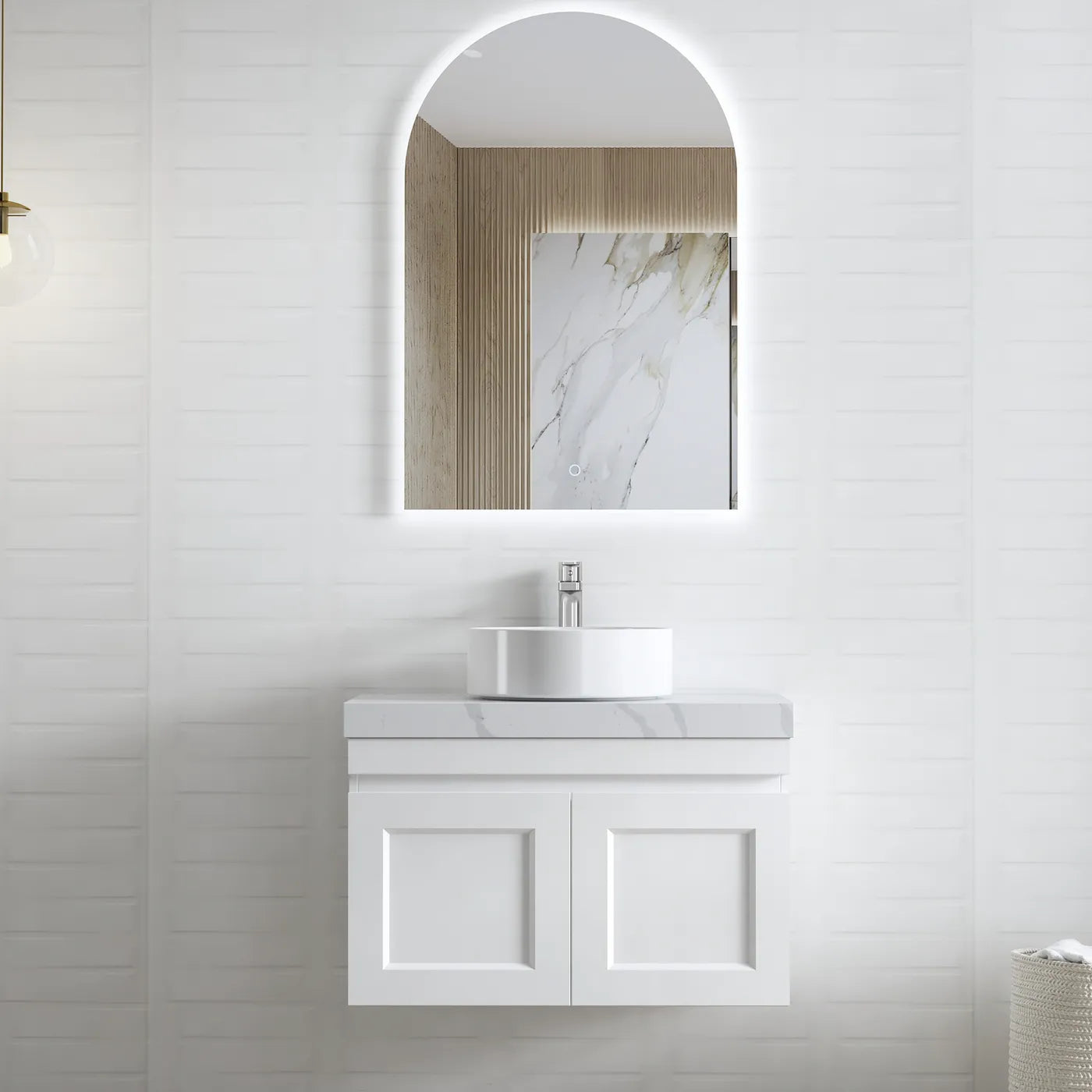 The Hampton Mark II Collection - Satin White