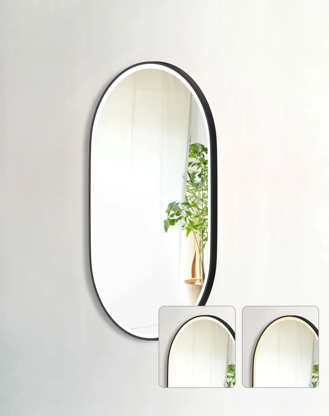 Noosa LED Mirror With Metal Frame