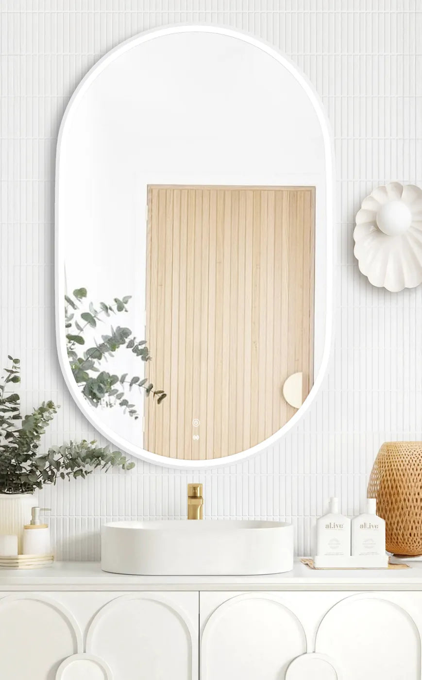 Noosa LED Mirror With Metal Frame