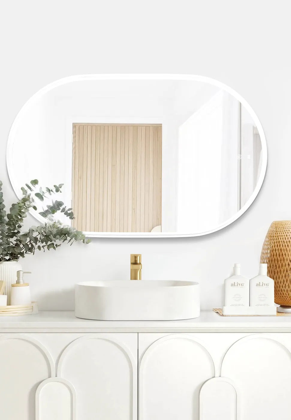 Noosa LED Mirror With Metal Frame