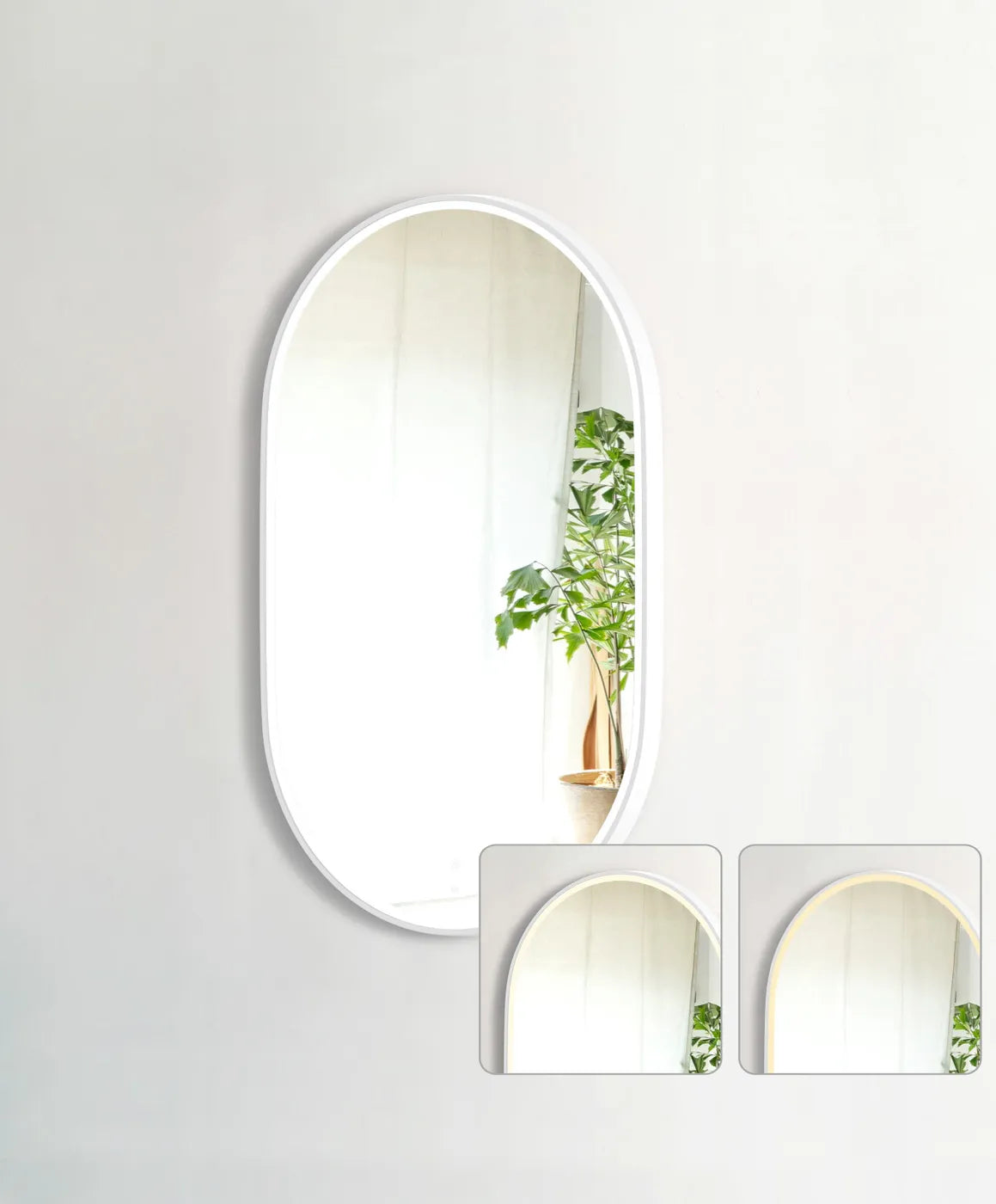 Noosa LED Mirror With Metal Frame