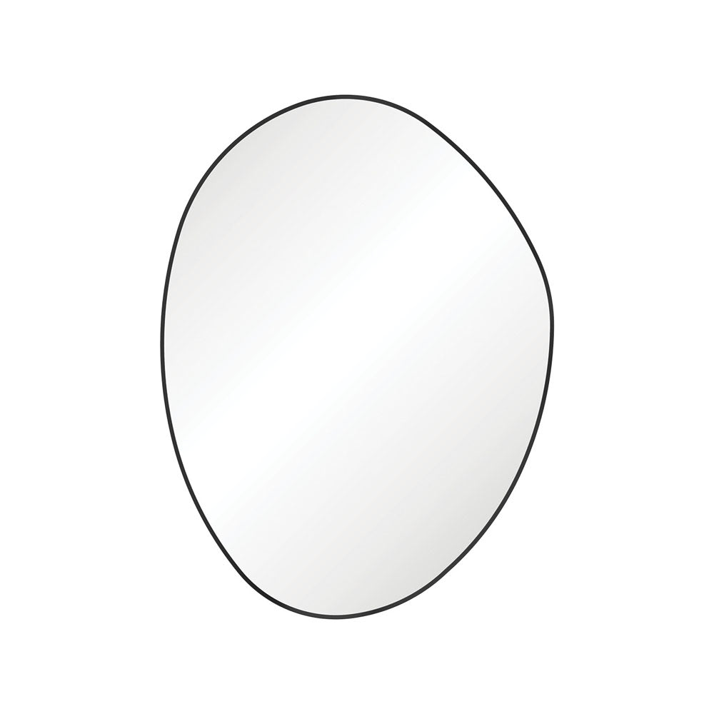 Pebble Asymmetrical Framed Mirror