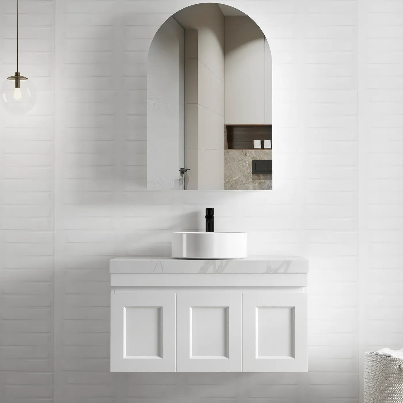 The Hampton Mark II Collection - Satin White