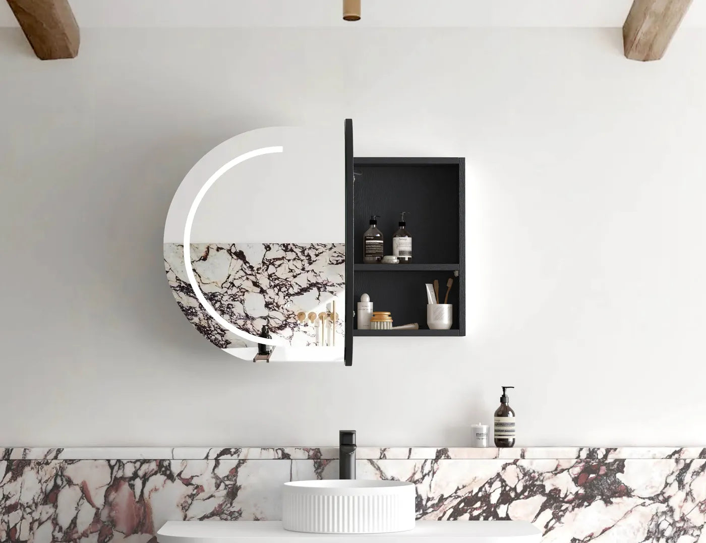 Bondi LED Shaving Cabinet - Premium Edition