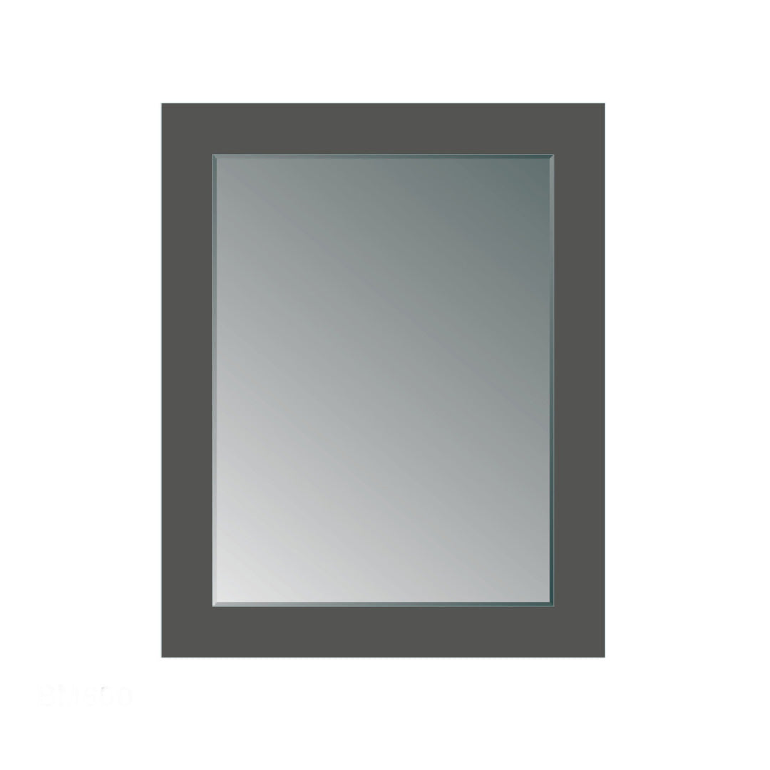 Rectangle Black Framed Mirror