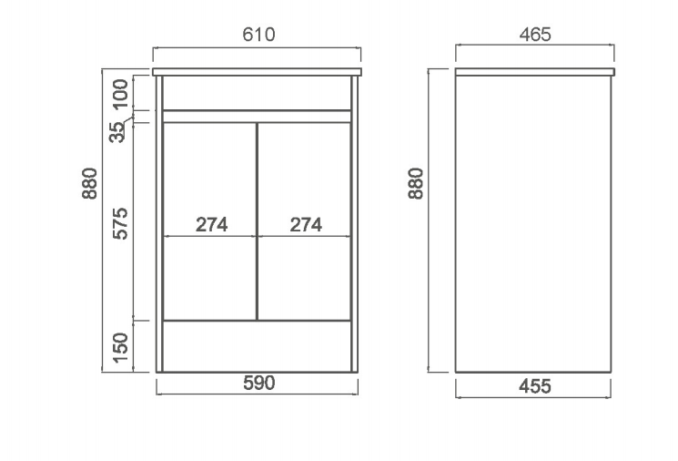 Legna Natural Oak Freestanding Vanity