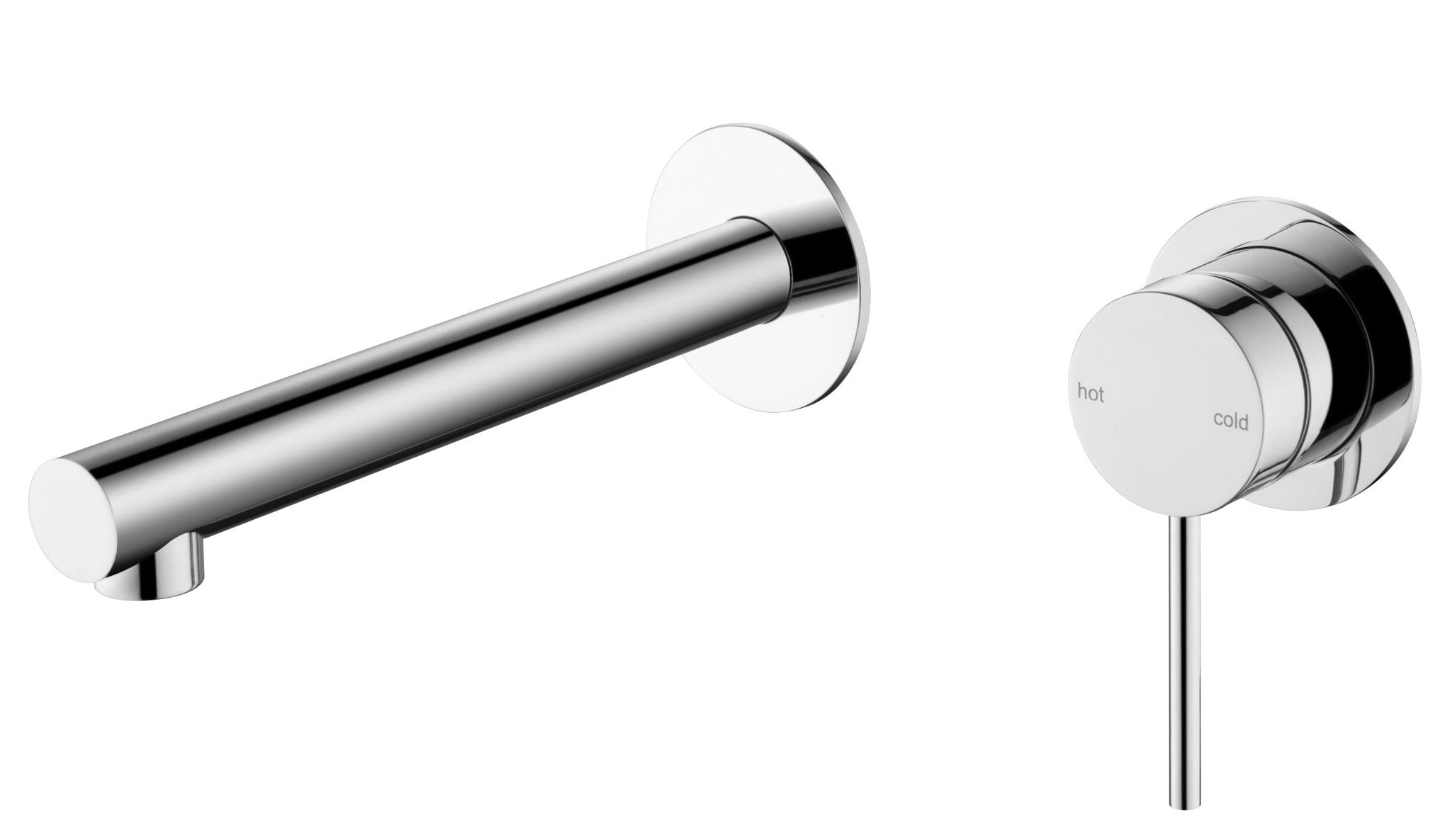 Mica Wall-Spout Combo - Straight Spout - 2P - TRIM KIT ONLY - Neche Interiors