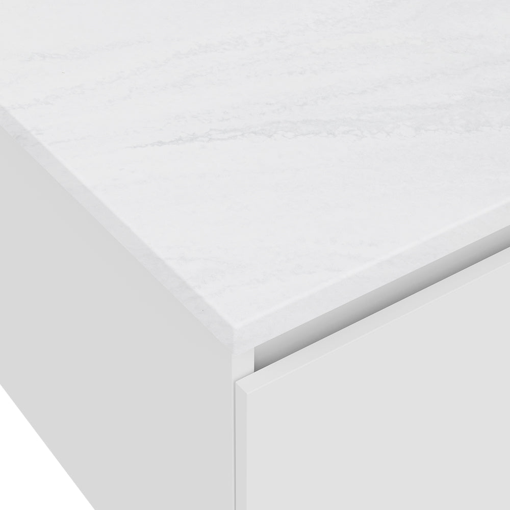 Cloudburst Solid Surface Top Ensuite Depth