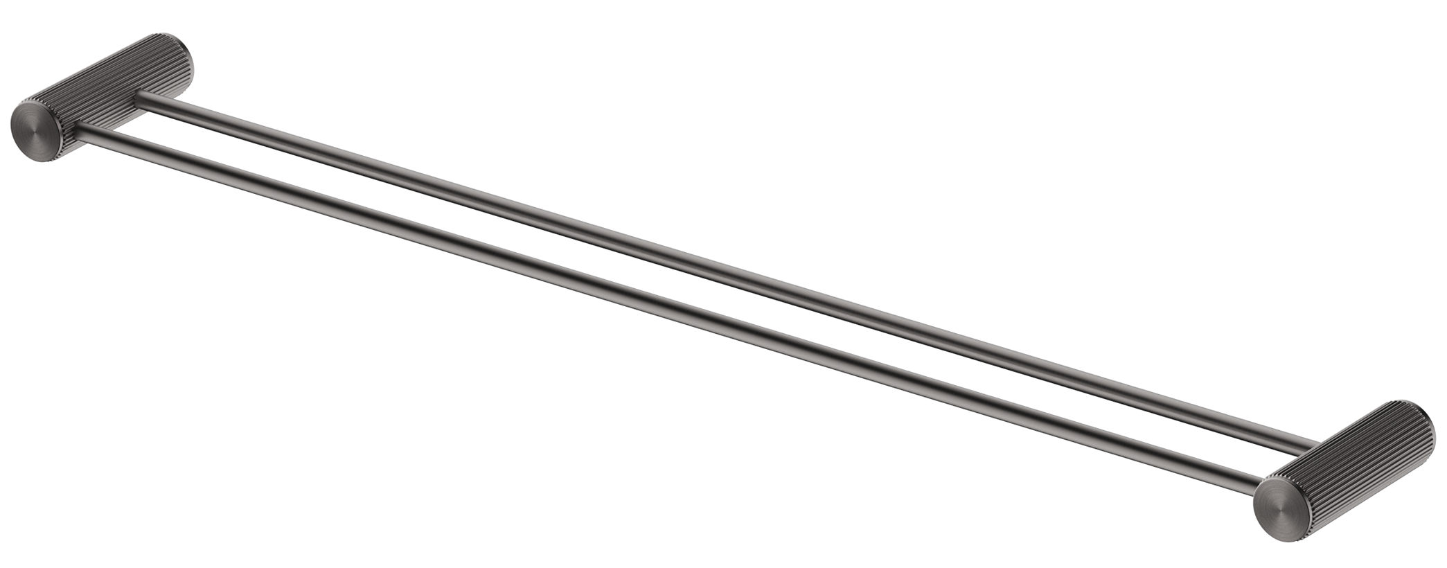 Mica Fluted Double Towel Rail - Neche Interiors
