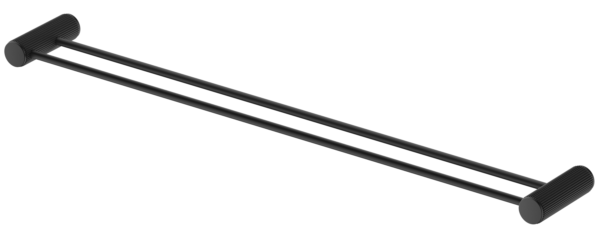 Mica Fluted Double Towel Rail - Neche Interiors