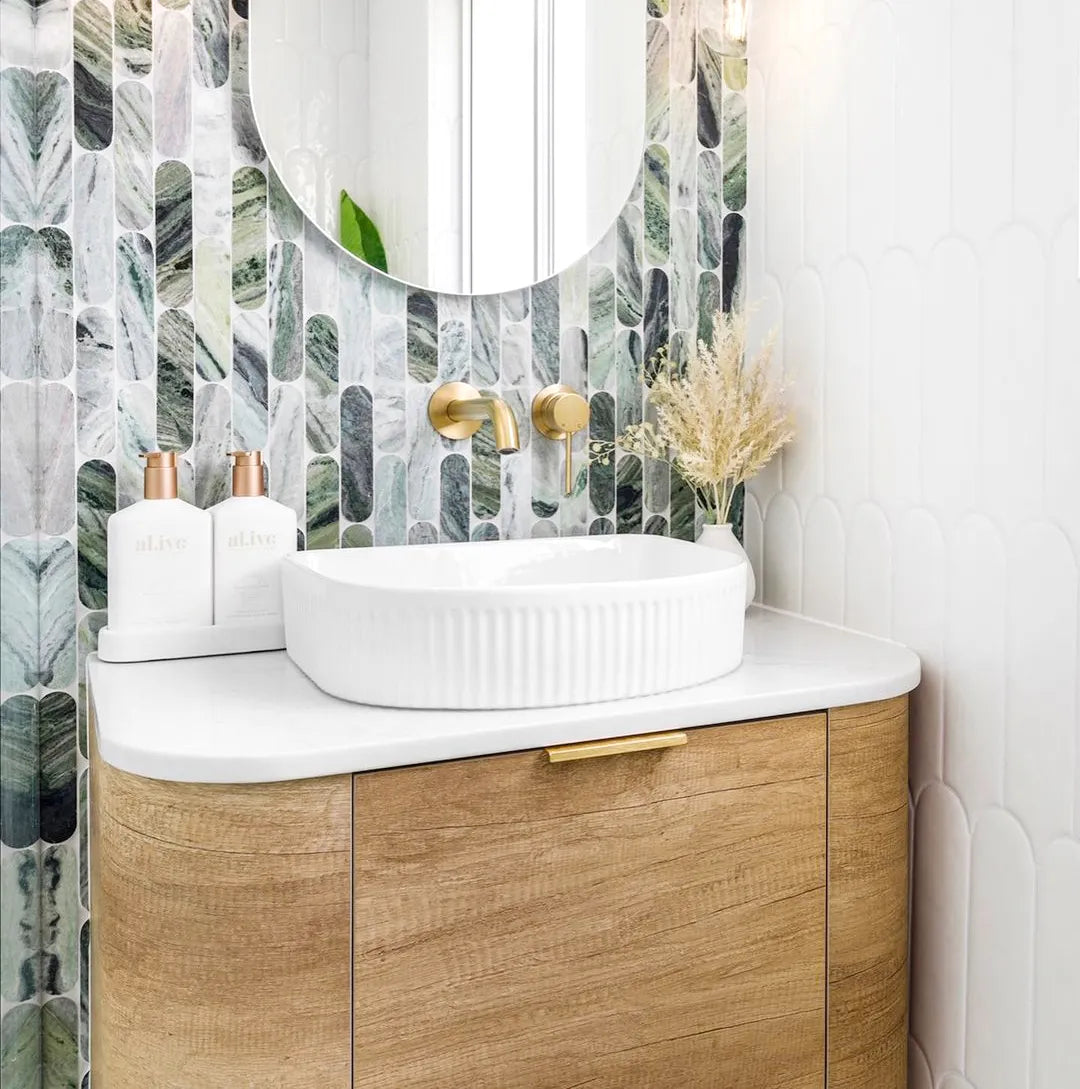 Archie Fluted Counter Top Basin