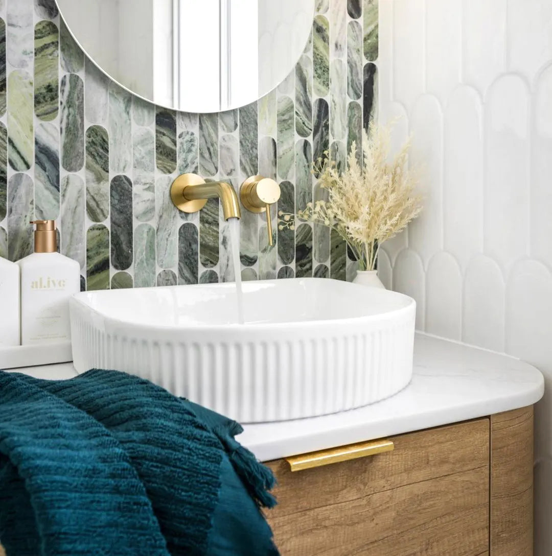 Archie Fluted Counter Top Basin