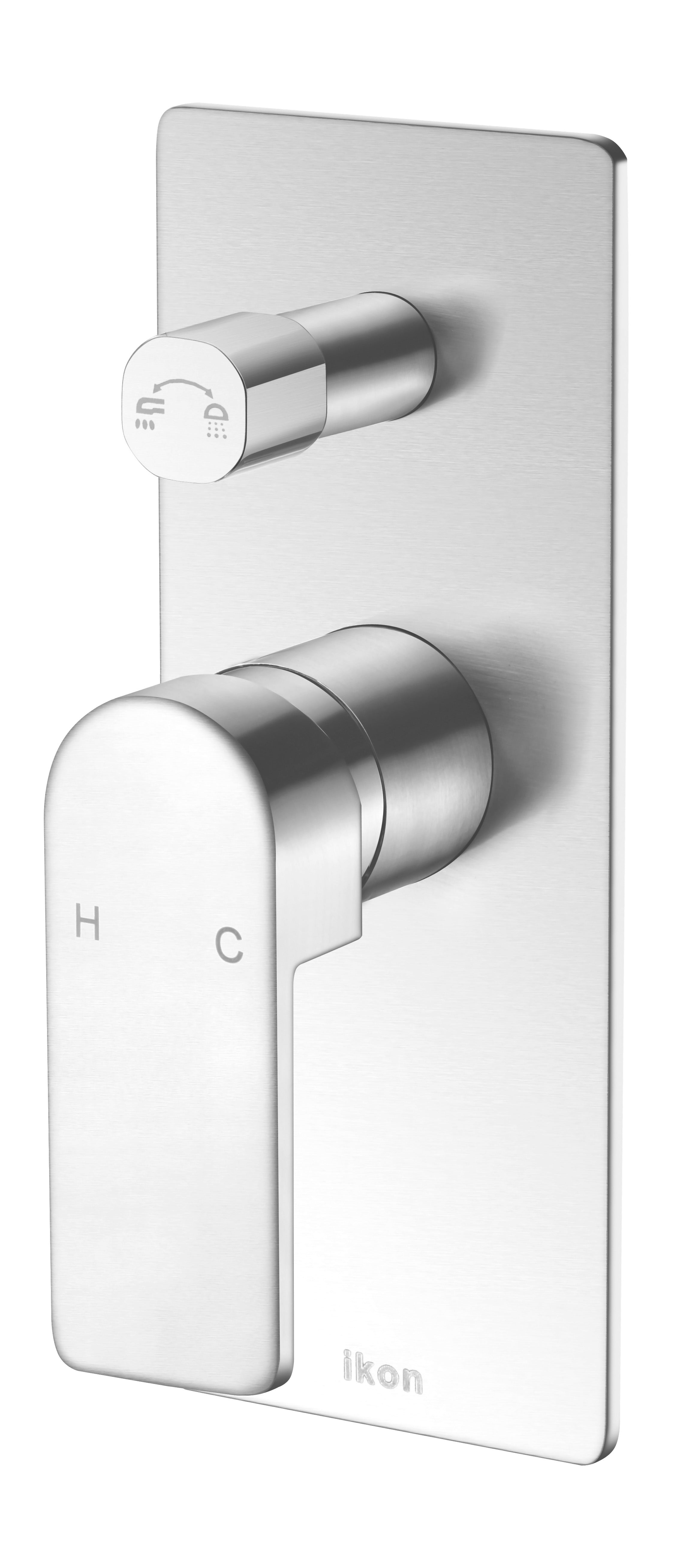 Flores Wall Mixer with Diverter