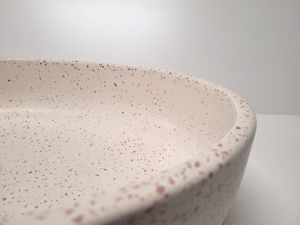 Helia Hand Made Concrete Counter Top Basin