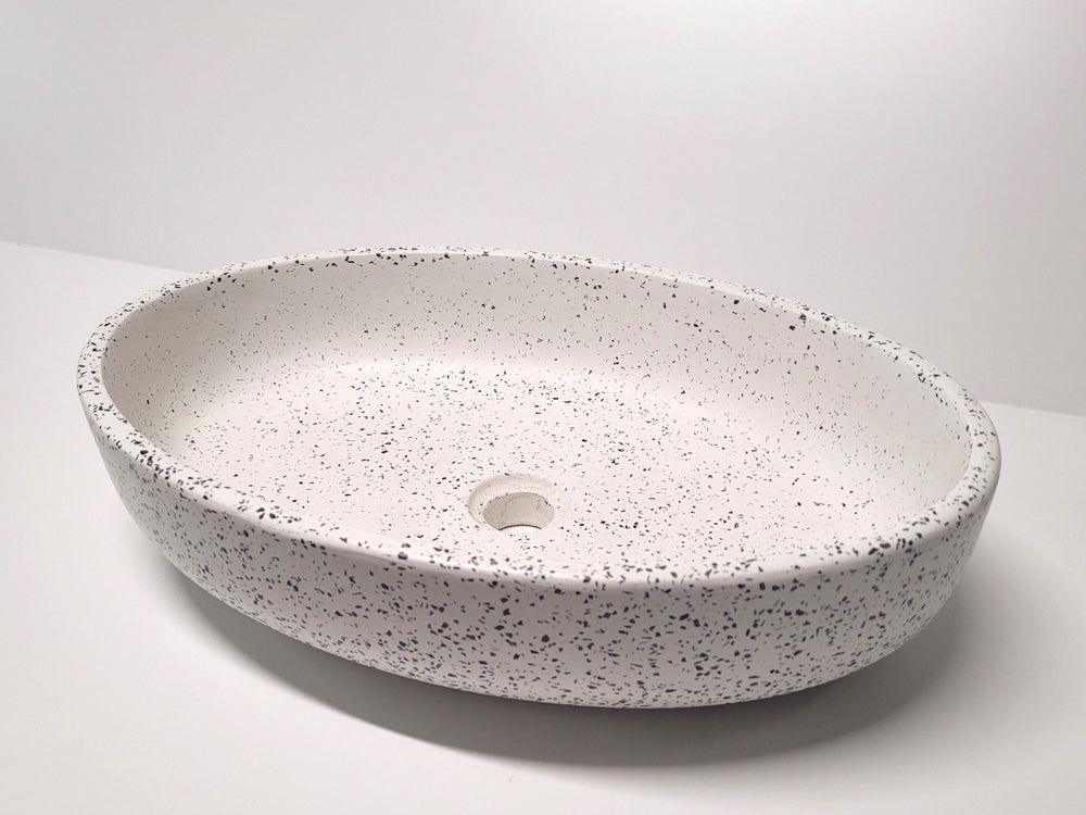 Helia Hand Made Concrete Counter Top Basin