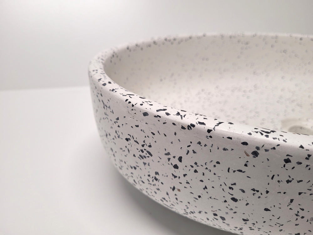 Helia Hand Made Concrete Counter Top Basin