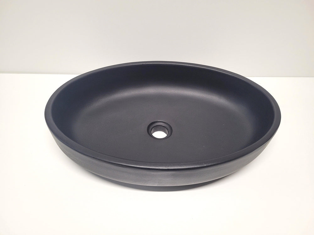 Helia Hand Made Concrete Counter Top Basin