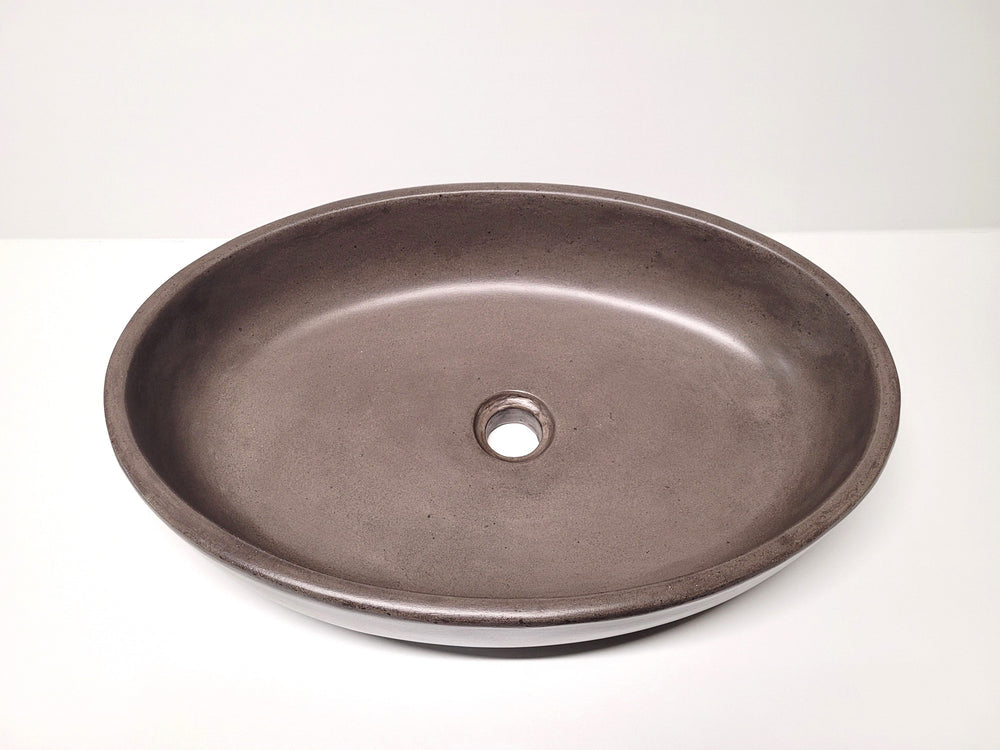 Helia Hand Made Concrete Counter Top Basin