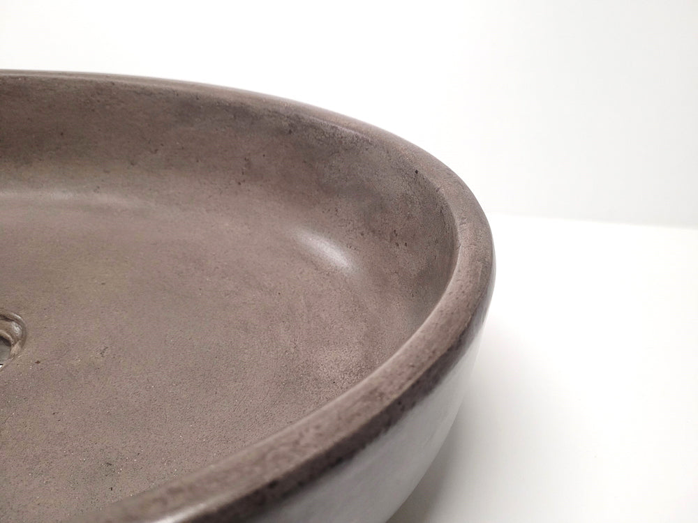Helia Hand Made Concrete Counter Top Basin