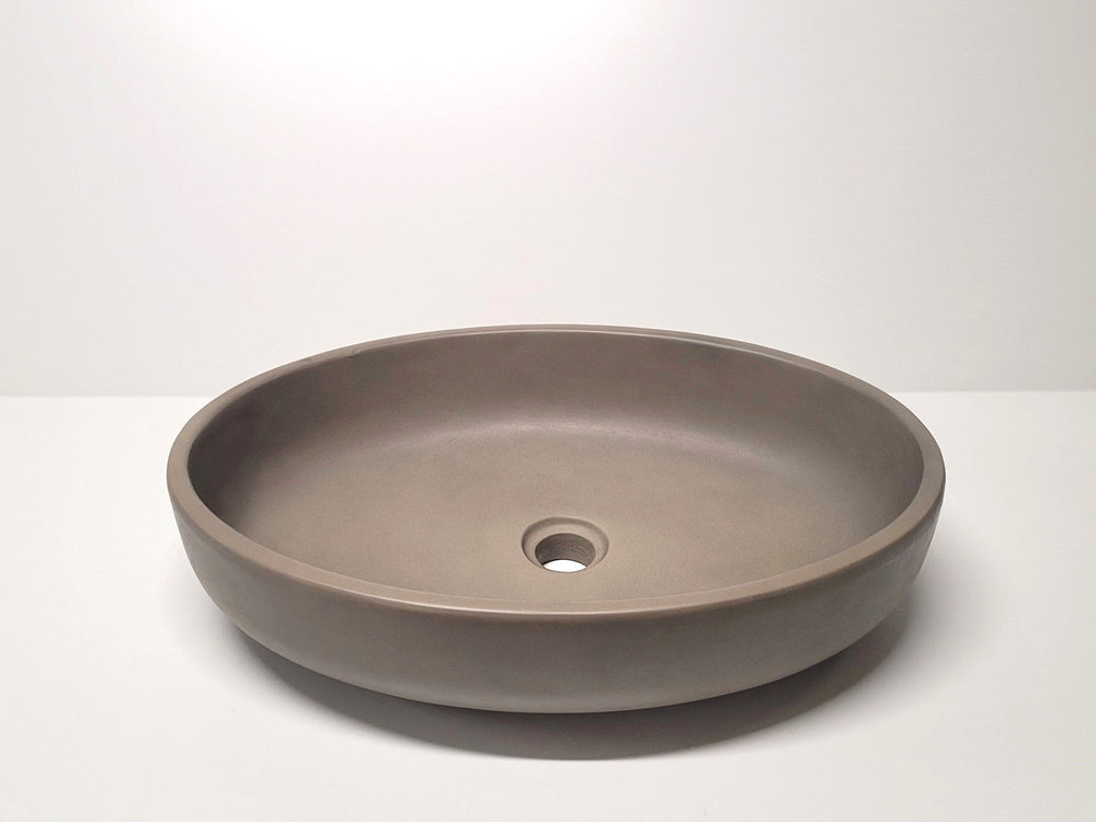 Helia Hand Made Concrete Counter Top Basin