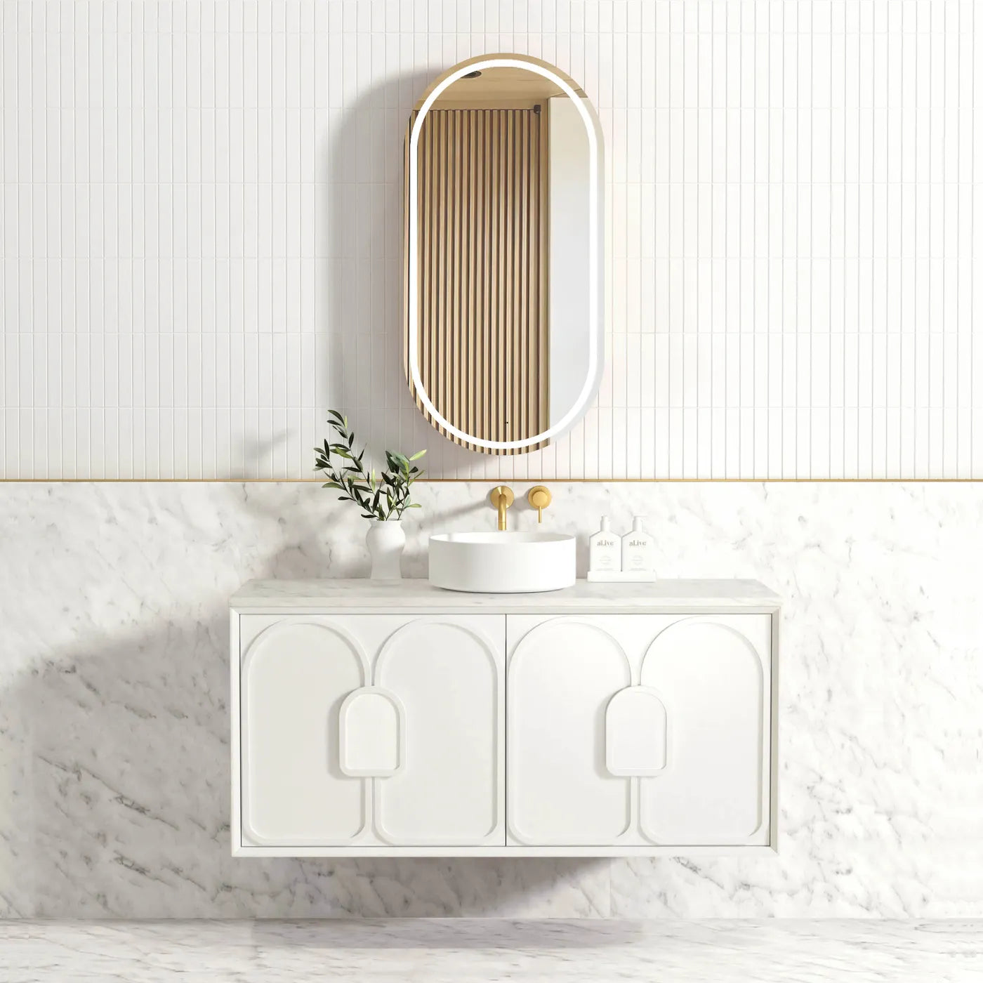 The Laguna Collection - Satin White