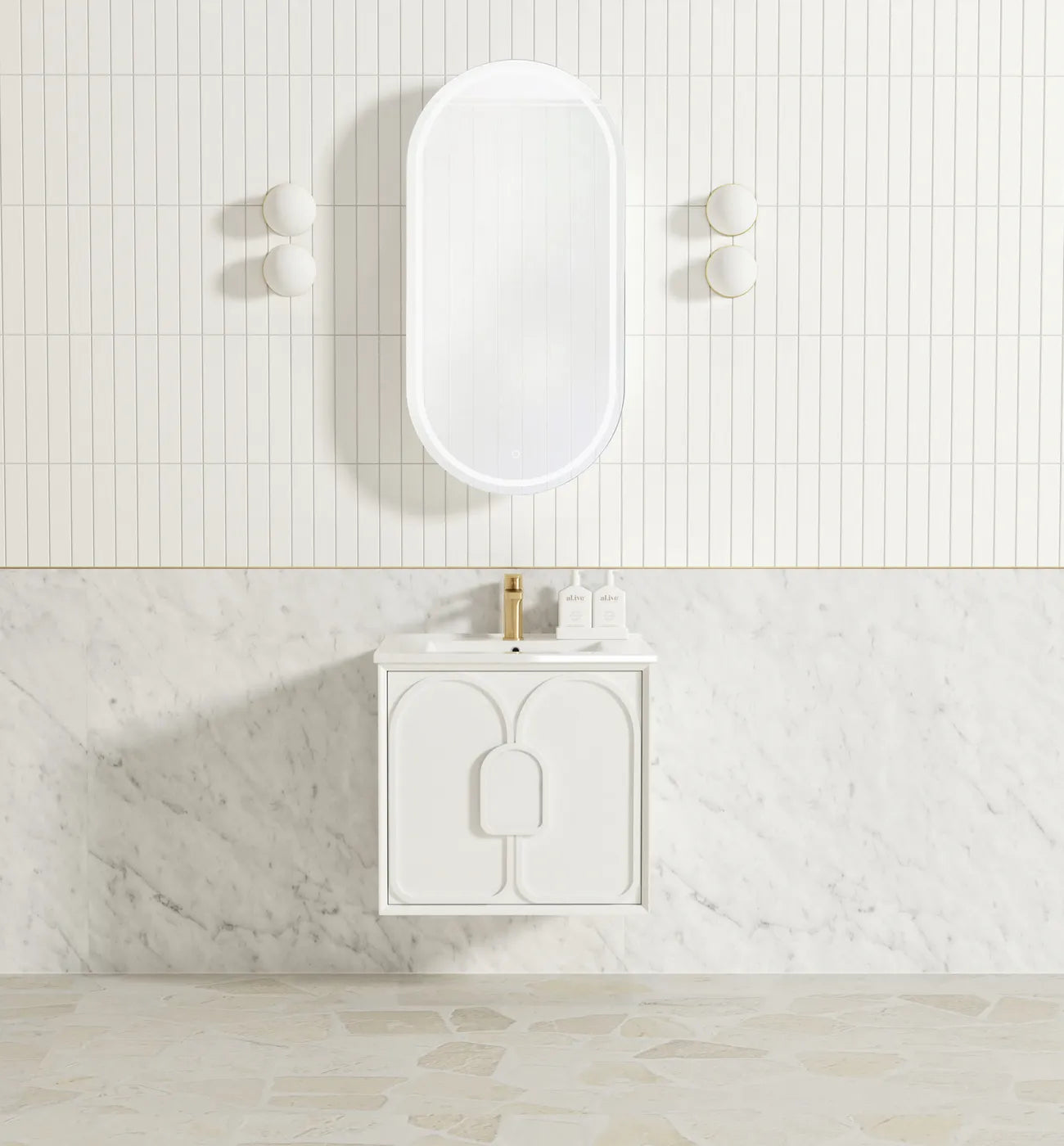 The Laguna Collection - Satin White