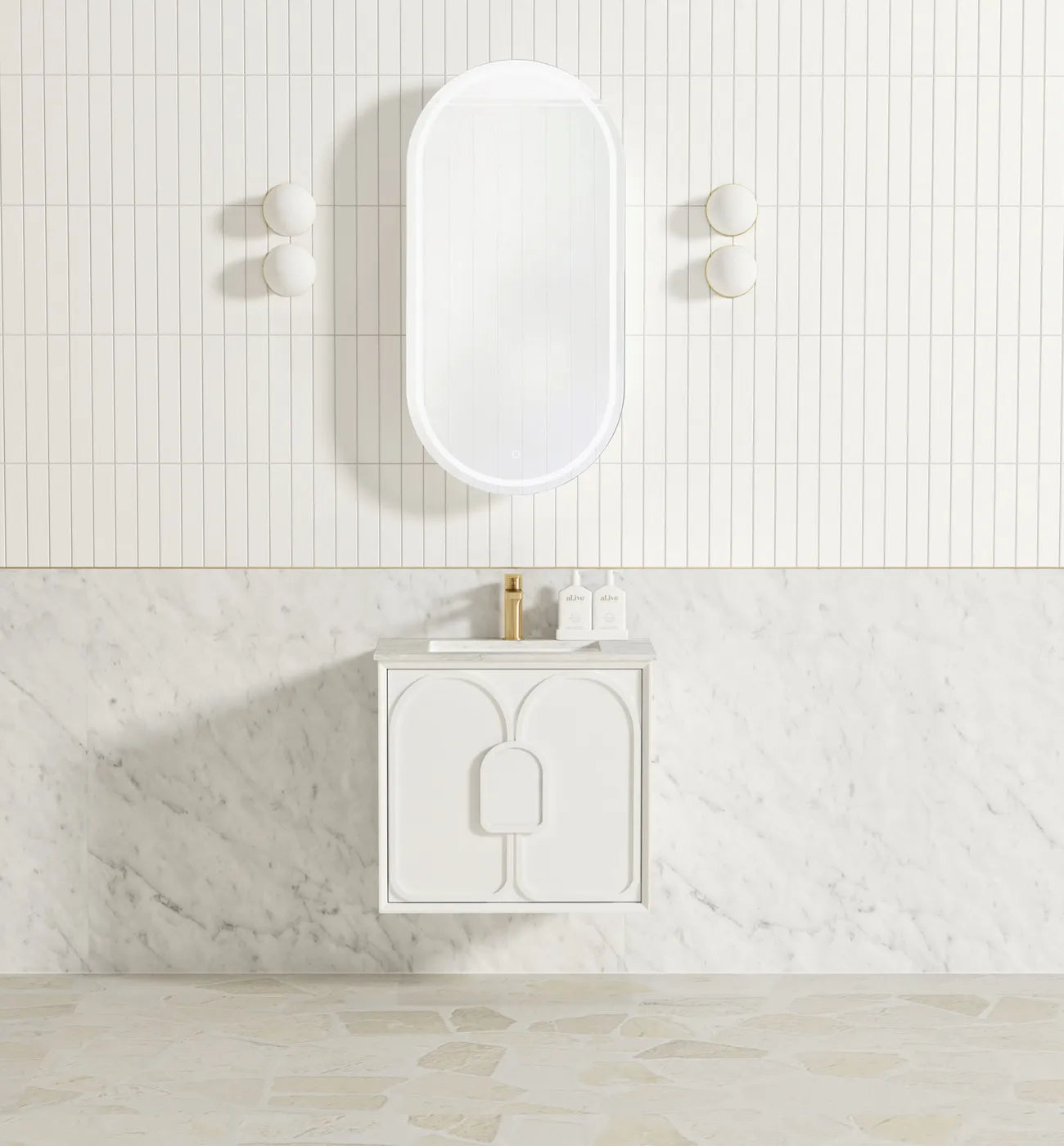 The Laguna Collection - Satin White