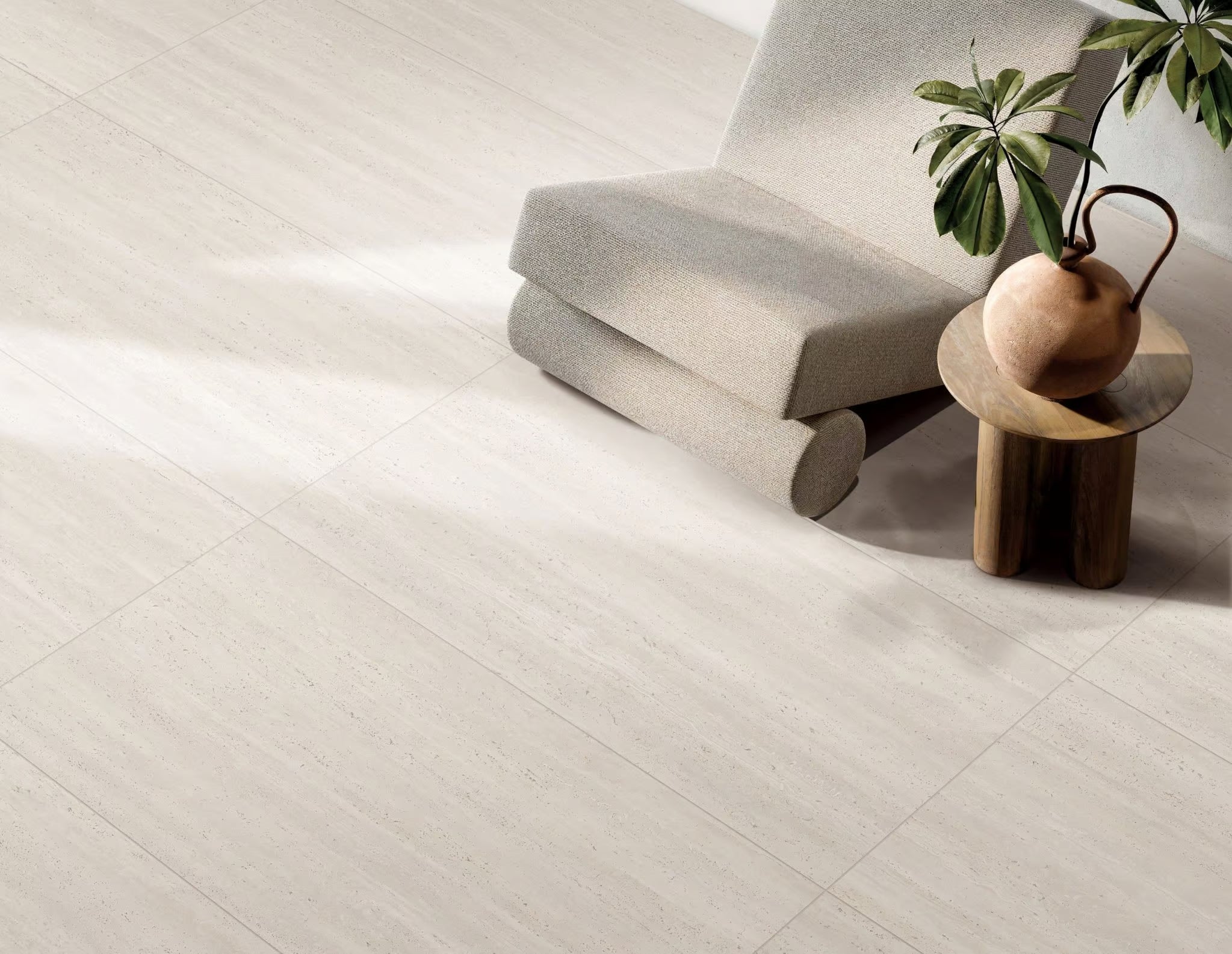 Miura Vein Cut Travertine Porcelain Tile