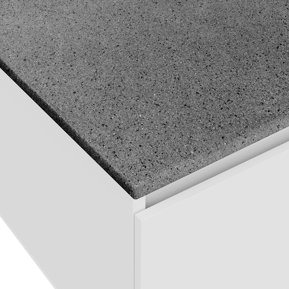Moonscape Solid Surface Top Ensuite Depth