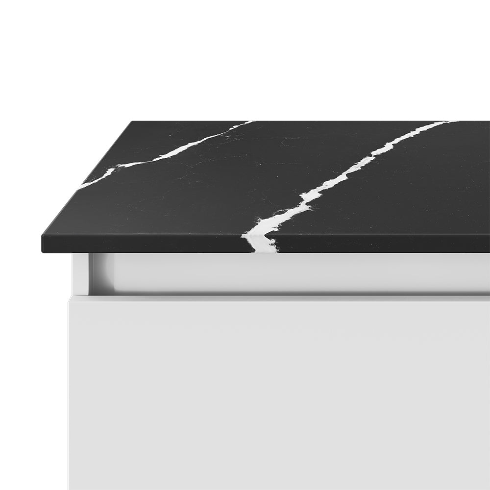 Silica Free Stone Vanity Tops - Rectangular Full Depth