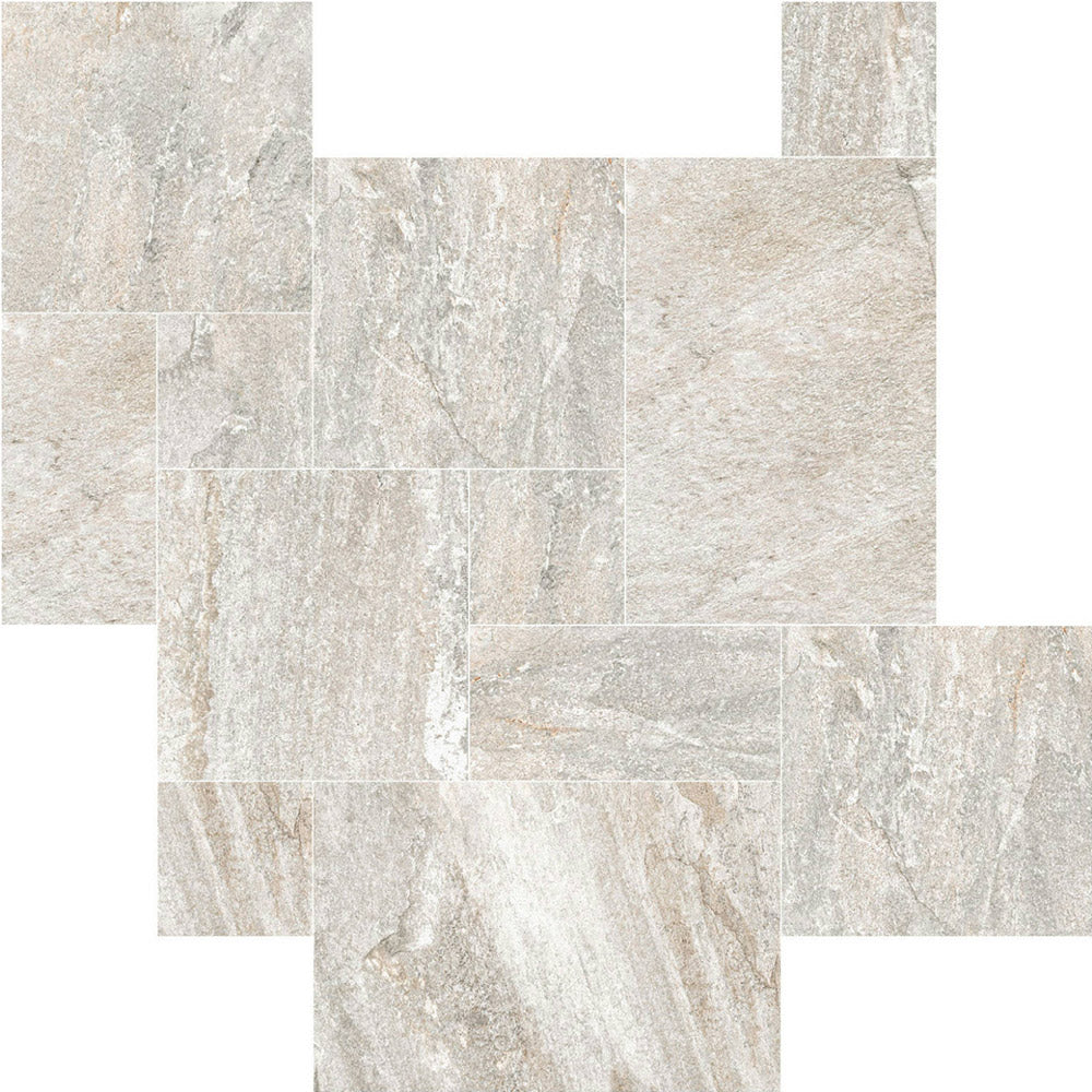 Oberon White French Pattern