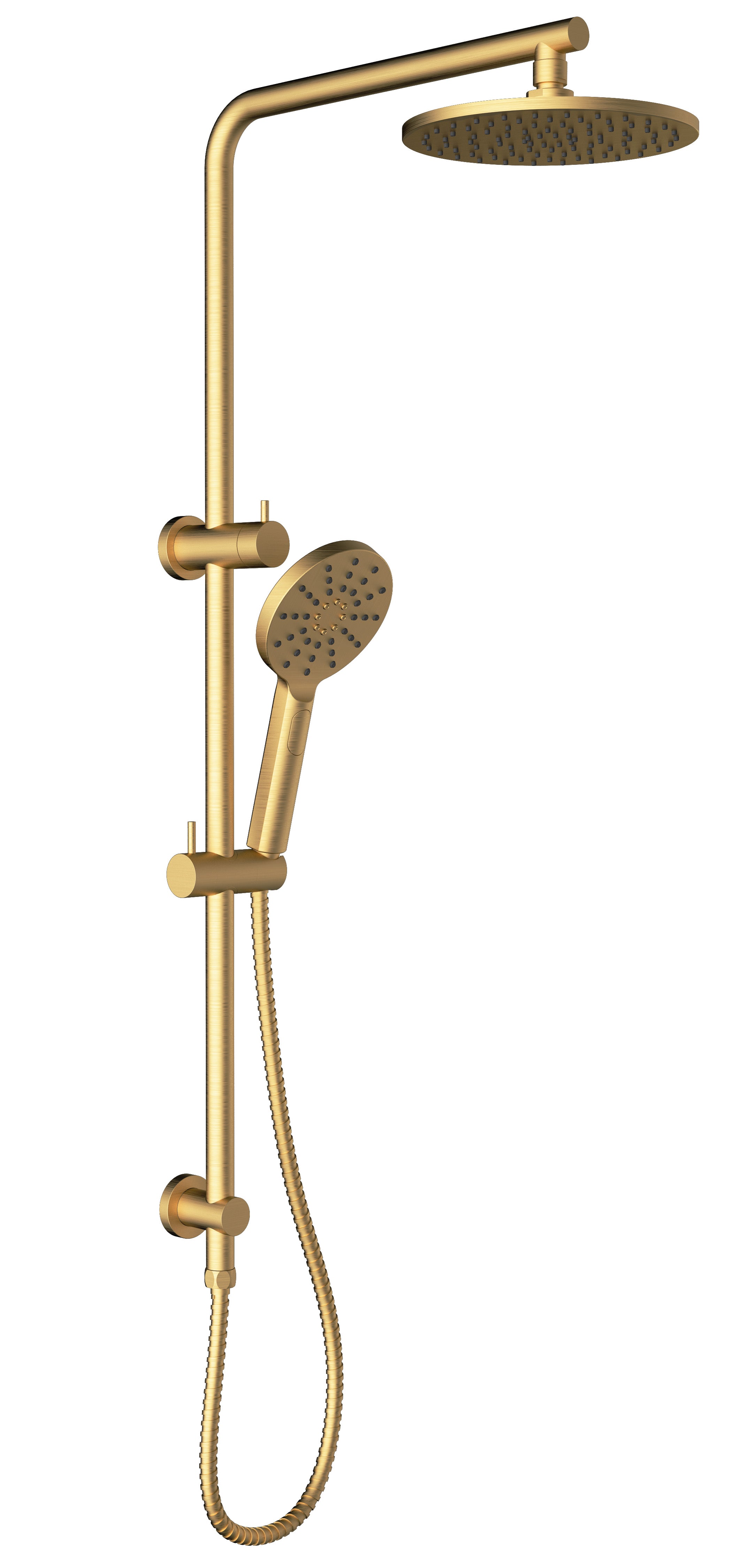 Cora Round Twin Shower Set