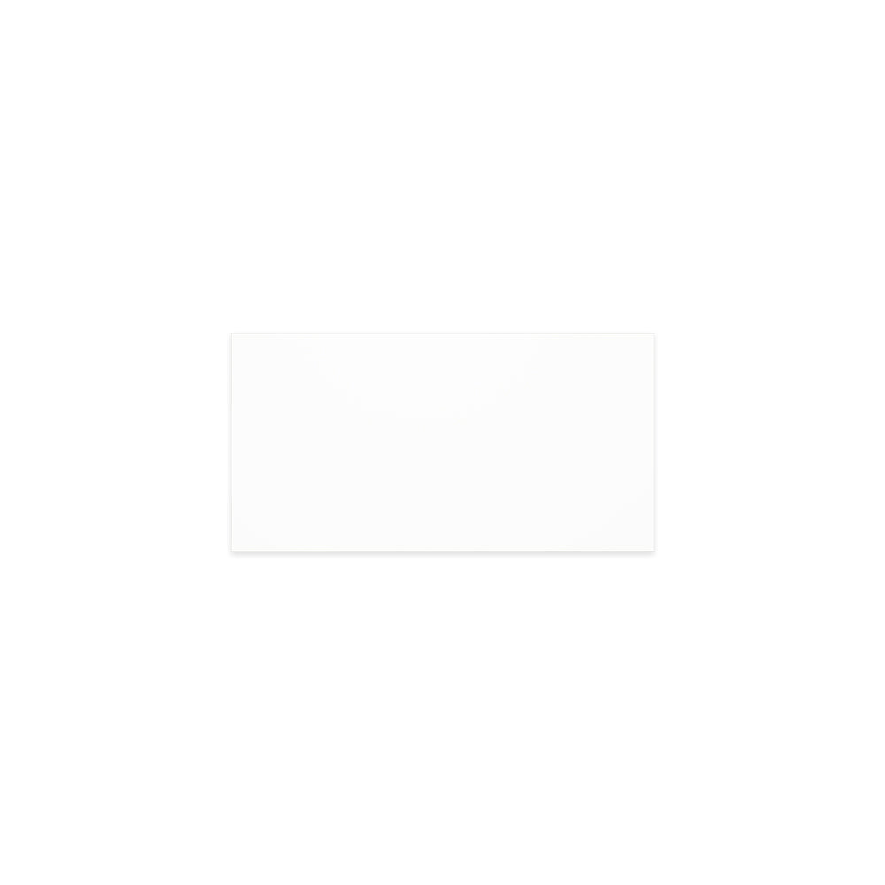 Pure White Solid Surface Top Rectangular Full Depth - Neche Interiors