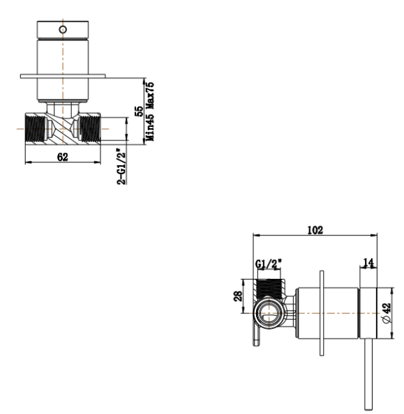 Mica Shower Mixer - BODY - Neche Interiors